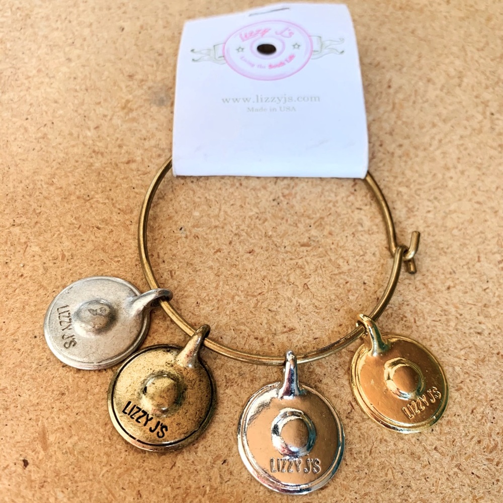 Lizzy J’s shotgun shell bracelet